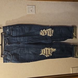 Judy Blue boyfriend fit buffalo plaid jeans 16W